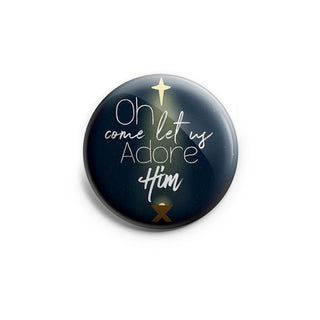 O Come Let Us Adore Him Topper - Vault