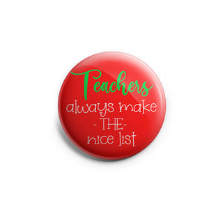 Teacher Nice List Topper - Vault