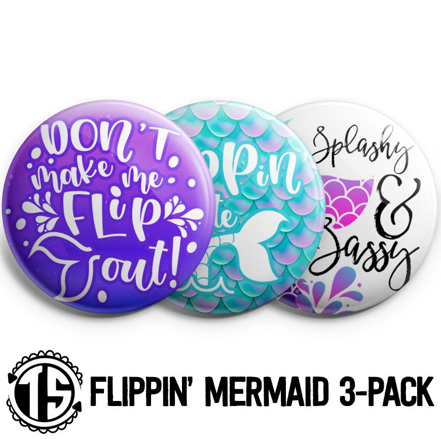 Flippin Mermaid 3-Pack (Save 5%) -  - Topperswap