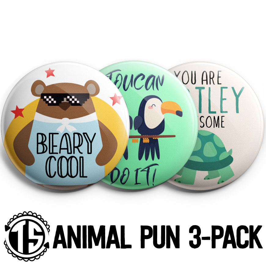 Animal Fun 3-Pack - (Save 5%) -  - Topperswap