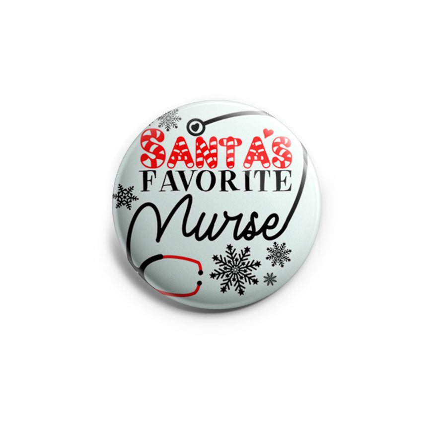 Santa’s Favorite Nurse Topper - Vault - Classic Shine - Topperswap