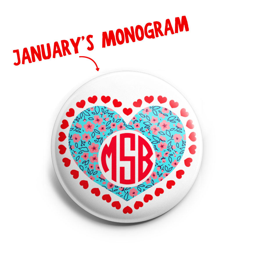 Monogram Topper of the Month -  - Topperswap