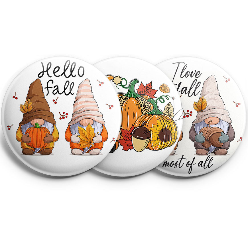 Cozy Fall Gnomes 3-Pack (Save 5%) -  - Topperswap