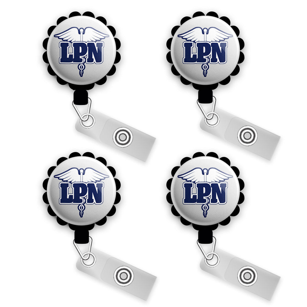 LVN Badge Reel - LVN Badge Holder - Nurse Gift - Nurse Graduation Gift - LVN Gift - Nurses Week Gift
