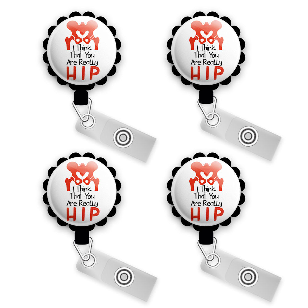 4 Pack Phlebotomist Badge Reels Size Matters Badge Reels Holder