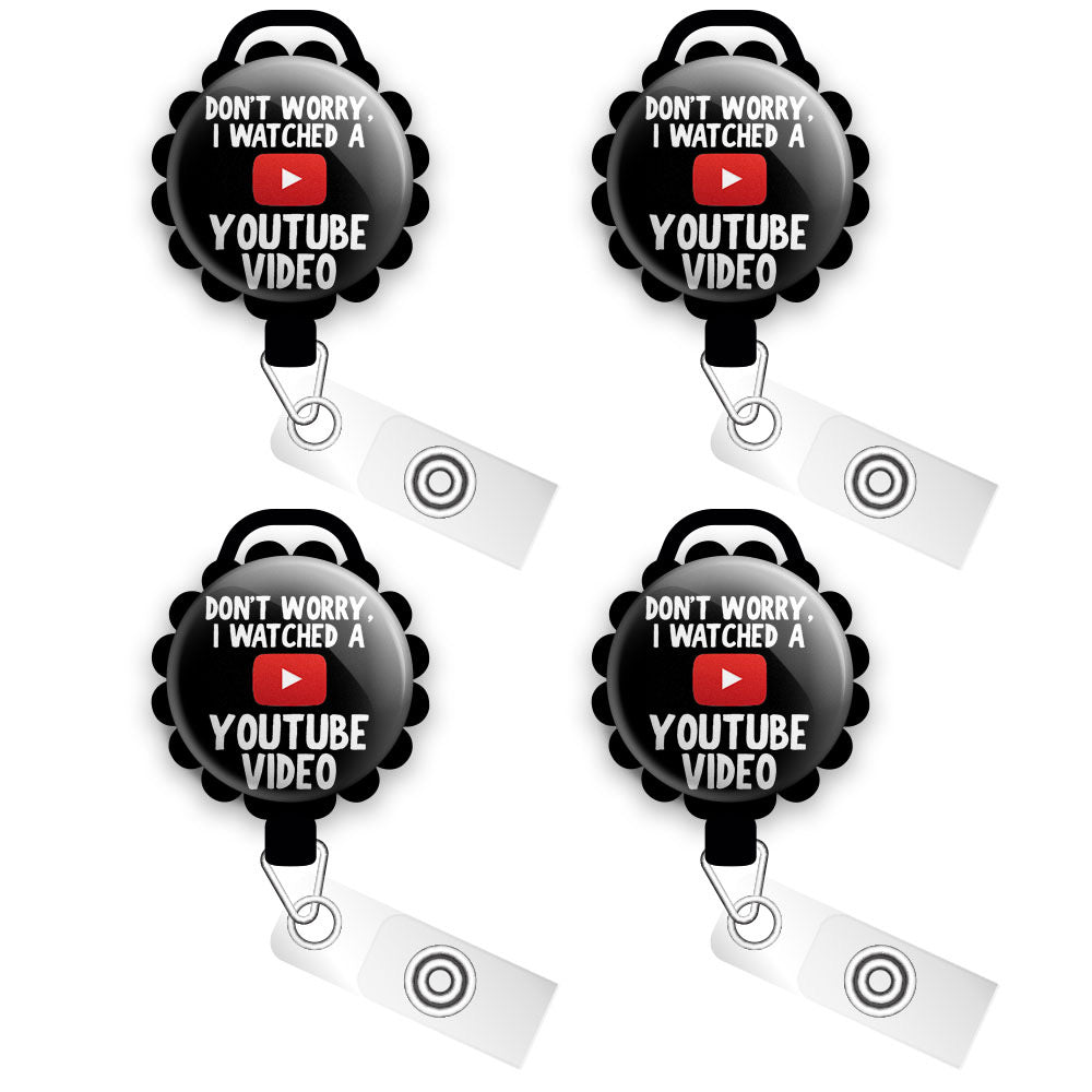 I Can See Clearly Now Retractable ID Badge Reel • Ophthalmology Gift, -  Topperswap