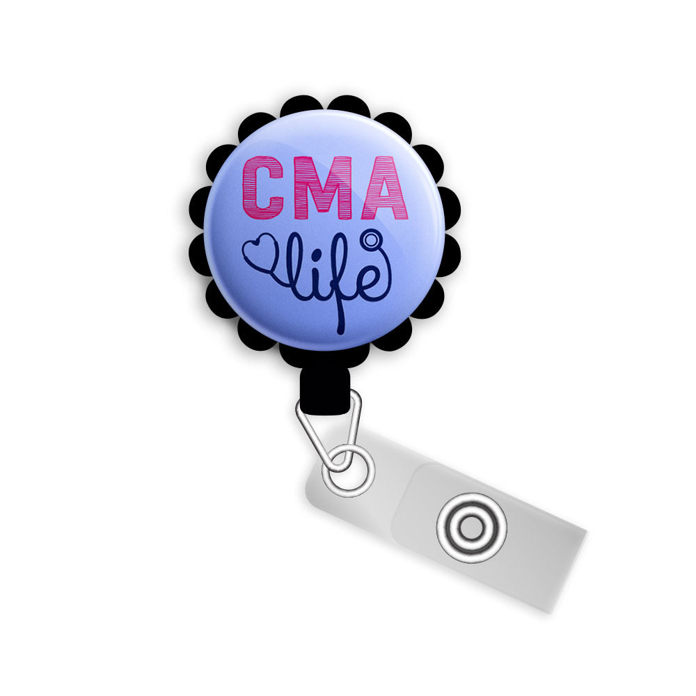 CMA Life Retractable ID Badge Reel • Gifts for CMA • Gift for Certifie -  Topperswap