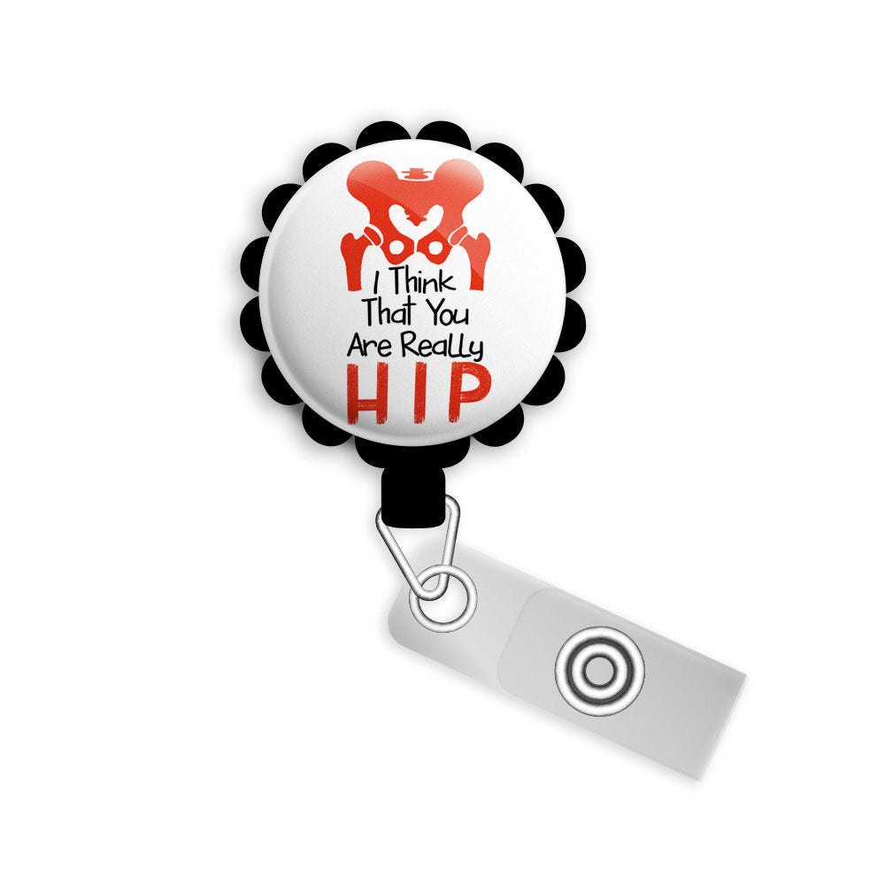 Really Hip • Valentine's Day Swappable Retractable ID Badge Reel • Sur -  Topperswap