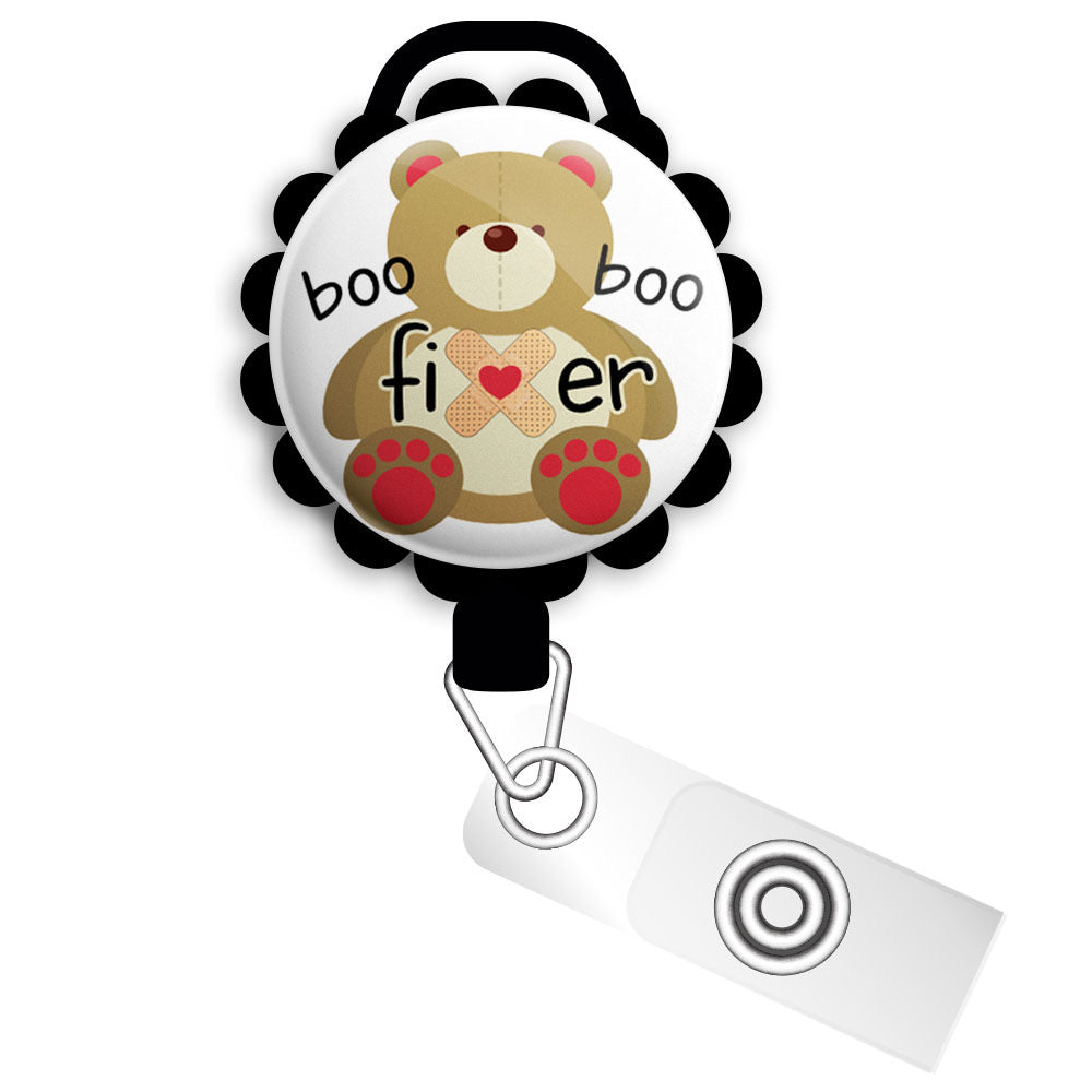 Personalized Retractable ID Badge Reels  Swappable Designs Tagged Nurse  Practitioner - Topperswap