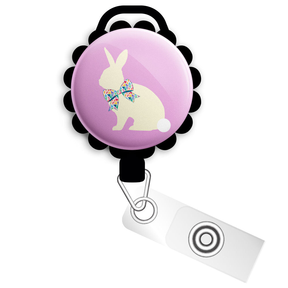 Easter Bunny Spring ID Badge Reel