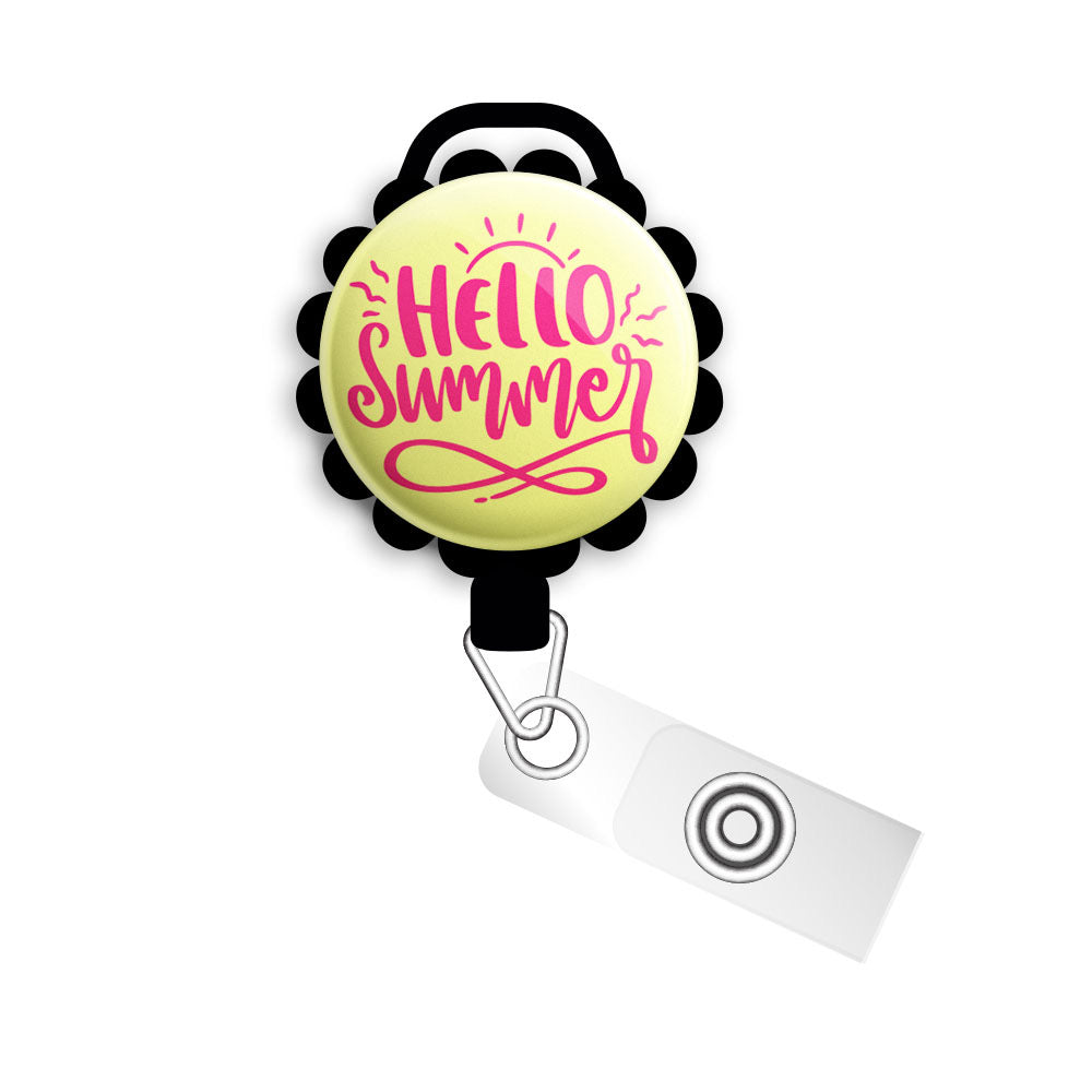 New Releases Tagged Summer Heart Badge Reel - Topperswap