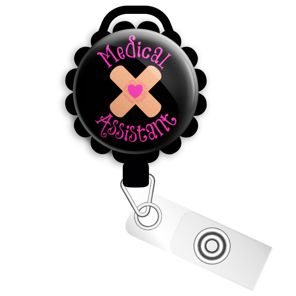 Medical Assistant Retractable ID Badge Reel • Medical Assistant Gift • -  Topperswap