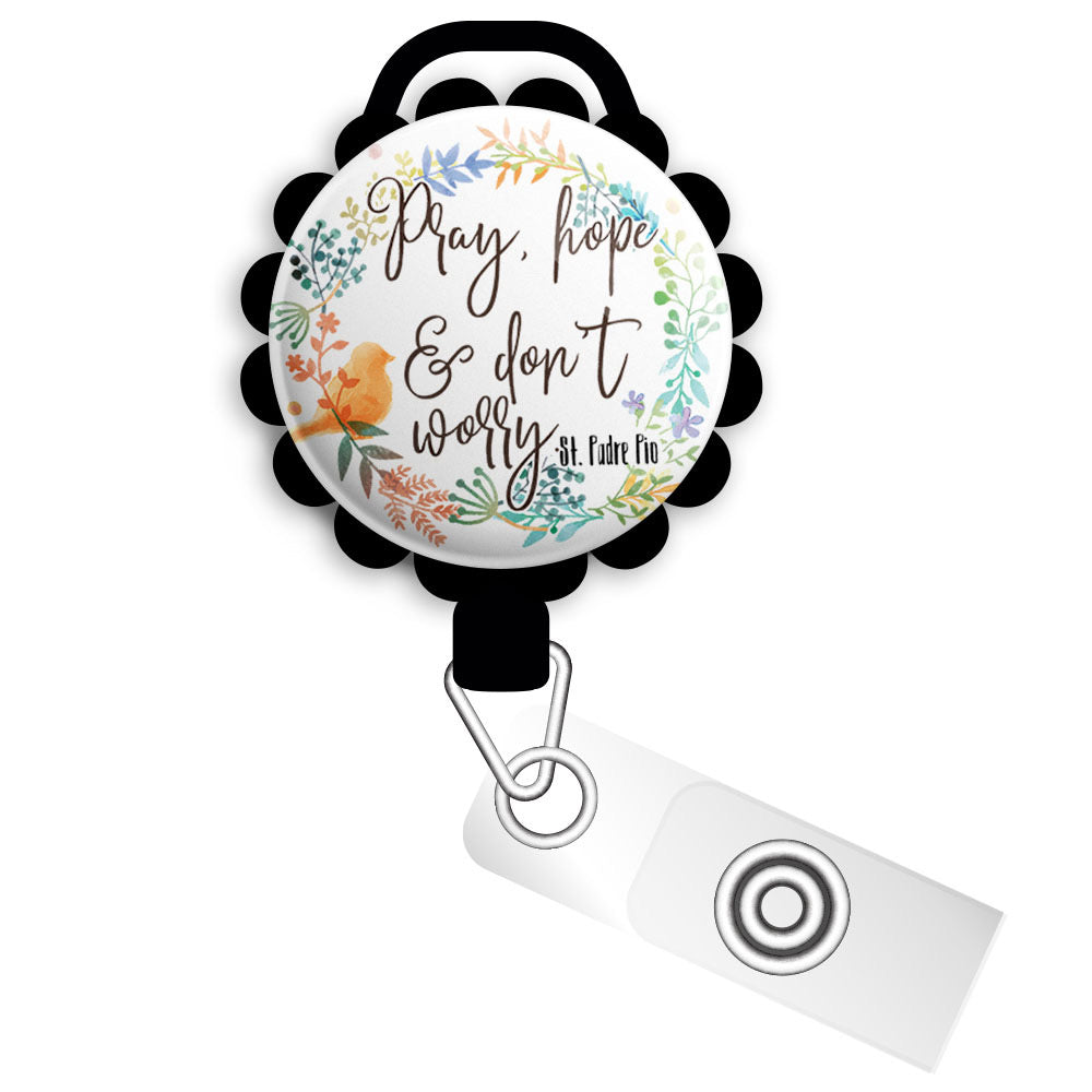 Personalized Retractable ID Badge Reels  Swappable Designs Tagged Nursing  Student - Topperswap