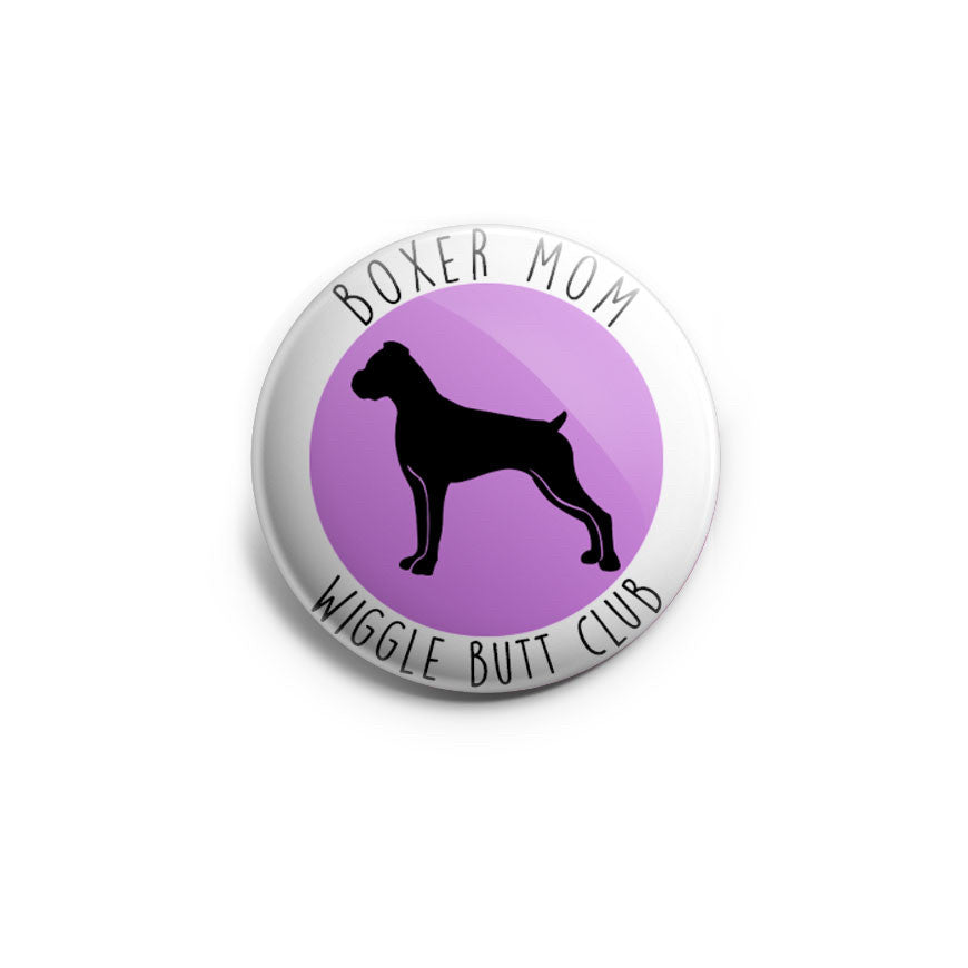 Boxer Mom Wiggle Butt Club Topper - Classic Shine - Topperswap