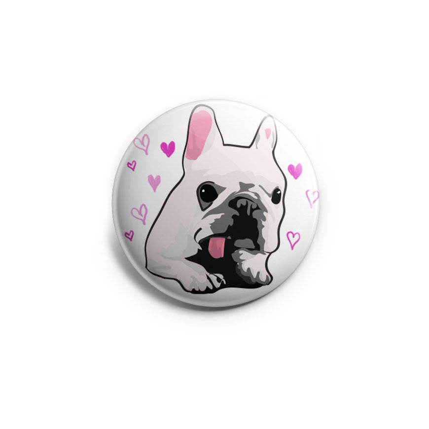 Adorable French Bulldog Love Topper - Classic Shine - Topperswap