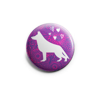 German Shepherd Hearts Topper