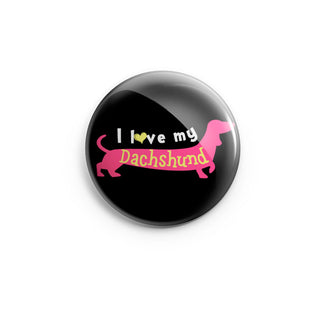 I Love My Dachshund Topper