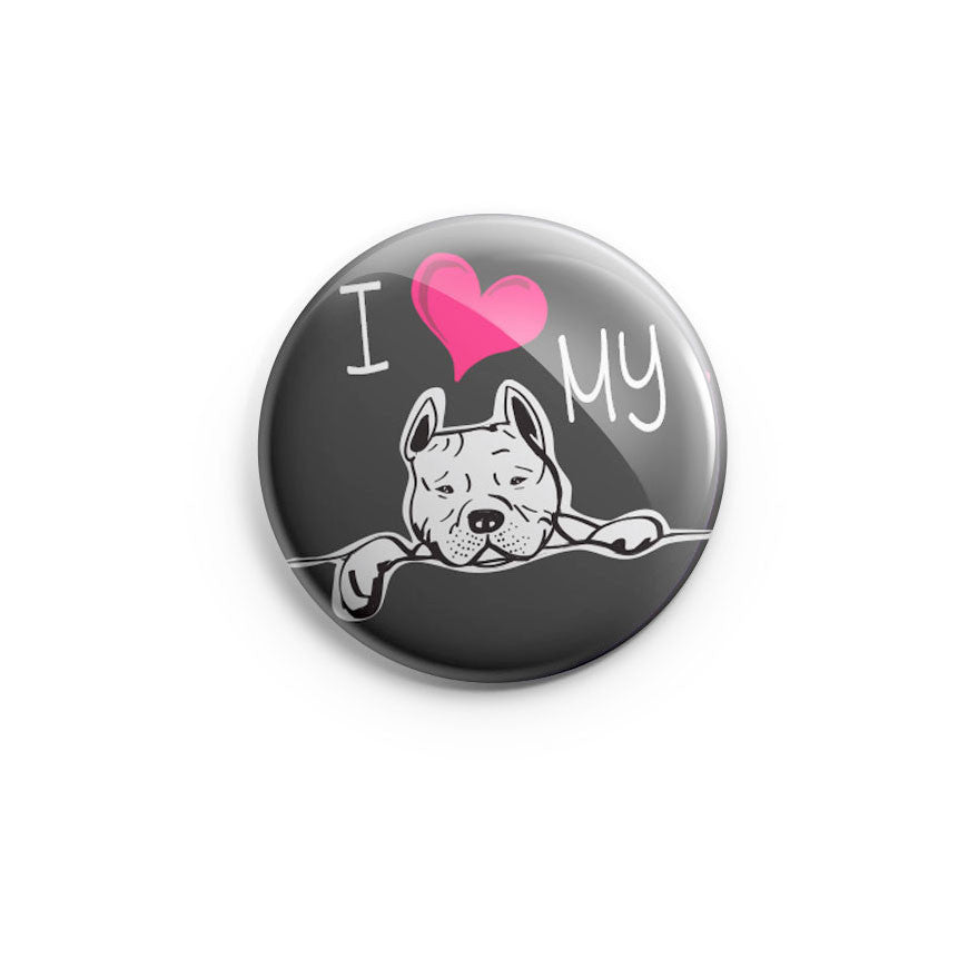 Cute I My Pit bull Topper -  - Topperswap