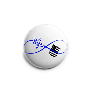 Infinity Thin Blue Line Wife Topper
