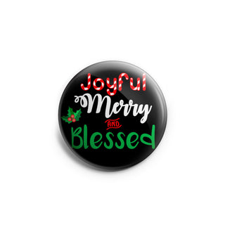 Joyful, Merry and Blessed Topper - Vault