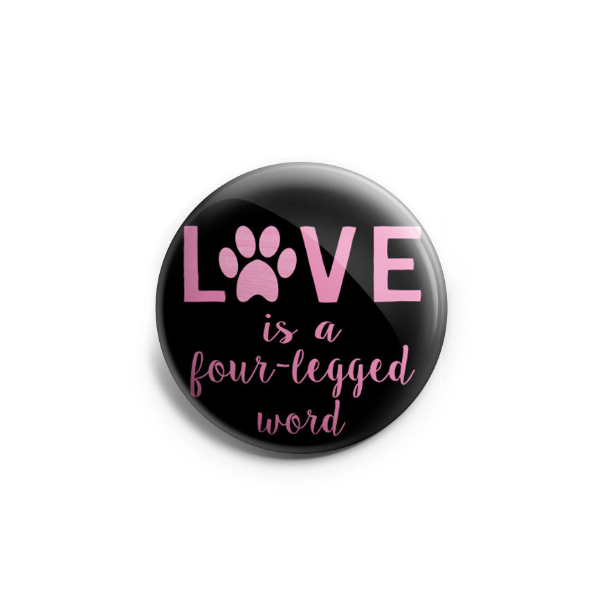 Love Is A Four Legged Word Topper - Classic Shine - Topperswap