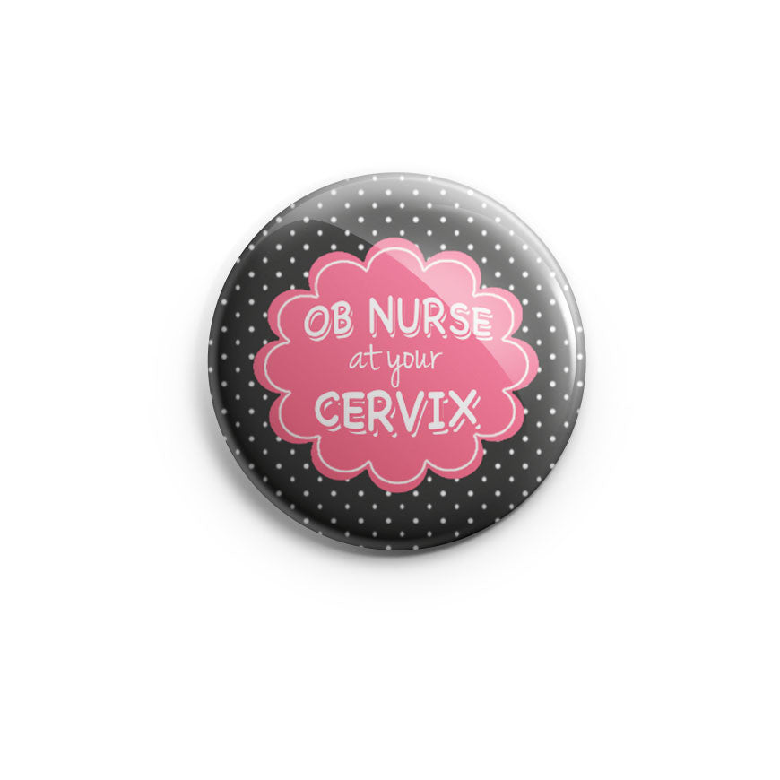OB Nurse At Your Cervix Topper -  - Topperswap