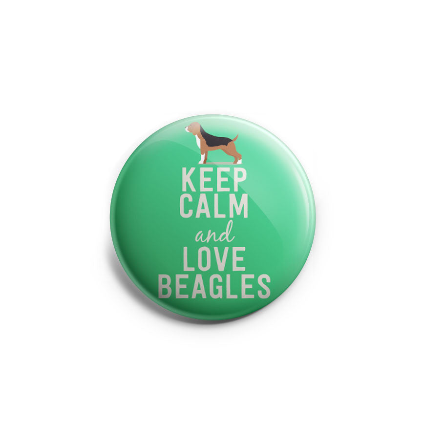 Keep Calm and Love Beagles Topper -  - Topperswap