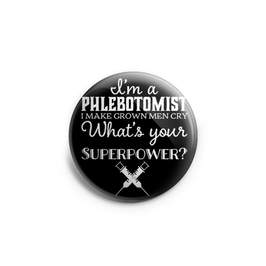 I'm A Phlebotomist, What's Your Superpower? Topper - Classic Shine - Topperswap