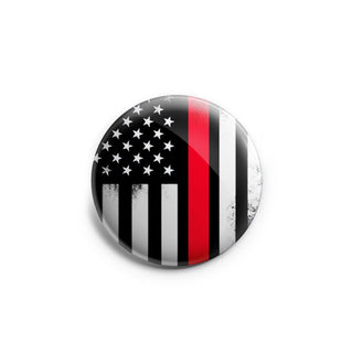 Awesome Thin Red Line Badge of Courage Topper