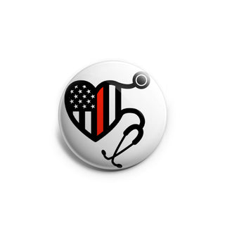 Thin Red Line Stethoscope Topper