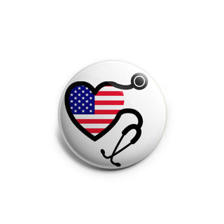 American Flag Stethoscope Topper