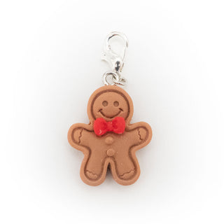 Snazzy Gingerbread Man Charm Badge Reel Add-on