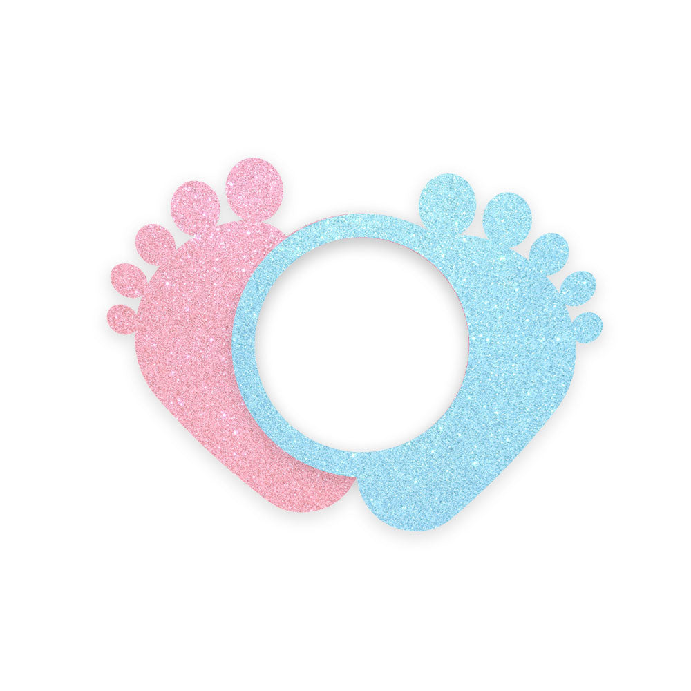 Glitter Baby Feet Swapfinity Swapper Frame -  - Topperswap