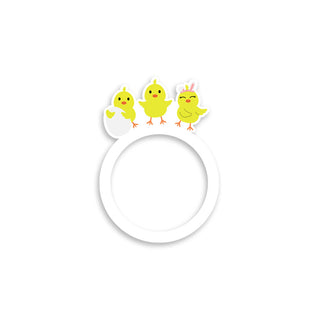 Easter Chick Trio Swapper Frame