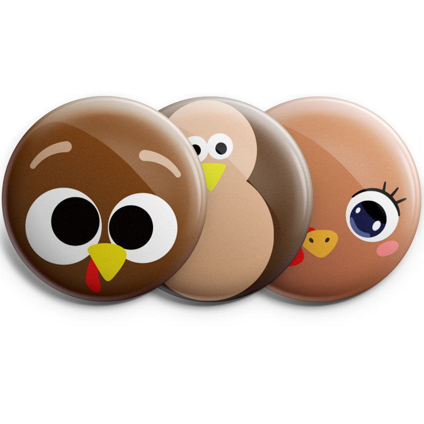 Turkey face 3-Pack (Save 5%) -  - Topperswap