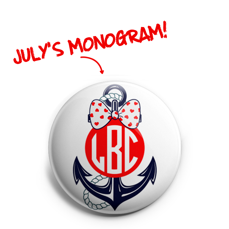 Monogram Topper of the Month -  - Topperswap