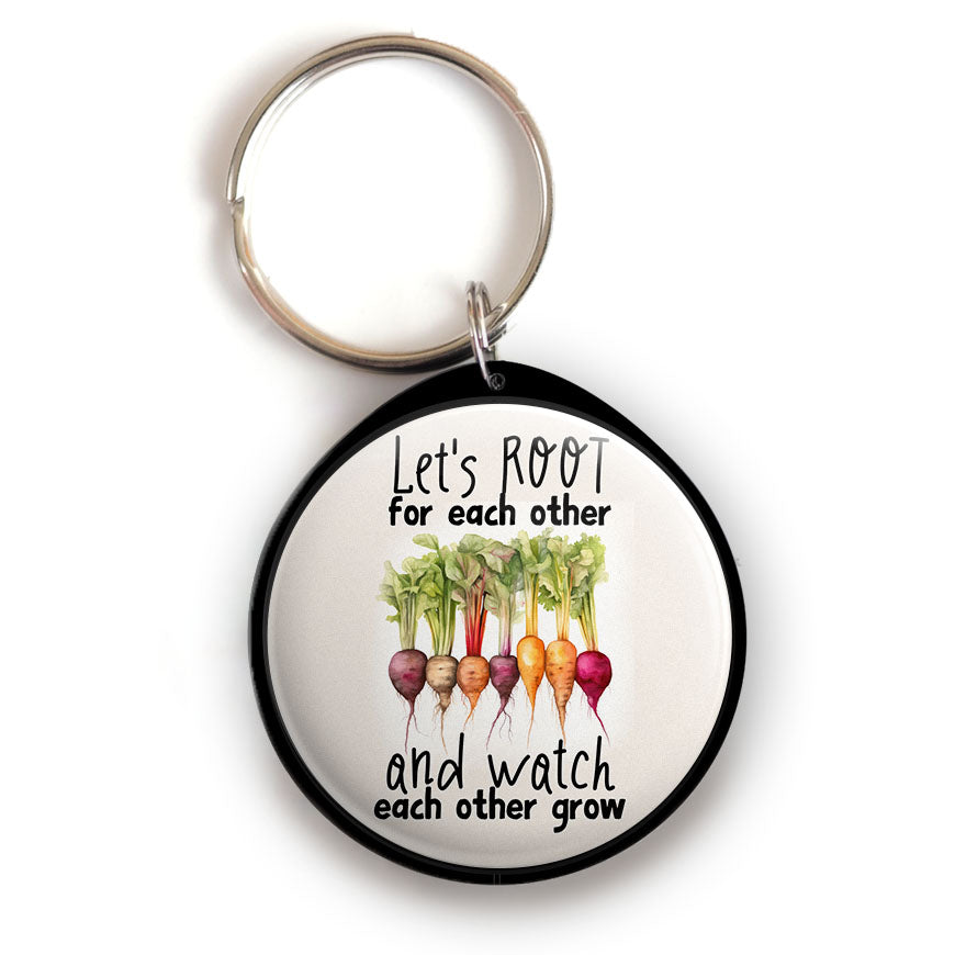 Root For Each Other Keychain - Topperswap