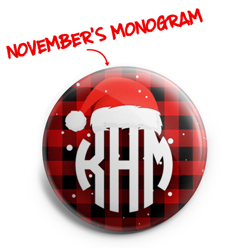 Monogram Topper of the Month - Topperswap