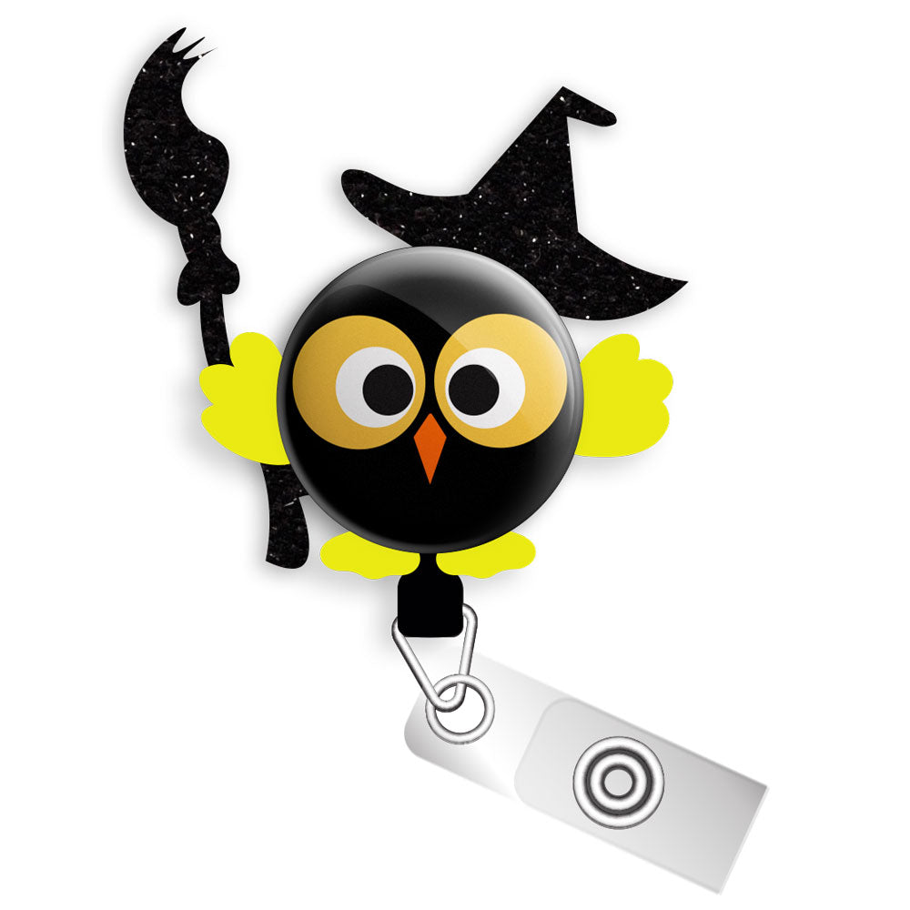 Hootie the Owl Starter Bundle (Save 5%) • Halloween Owl Nurse RN Badge Reel, ID Holder • Swapfinity - Alligator Clip - Topperswap