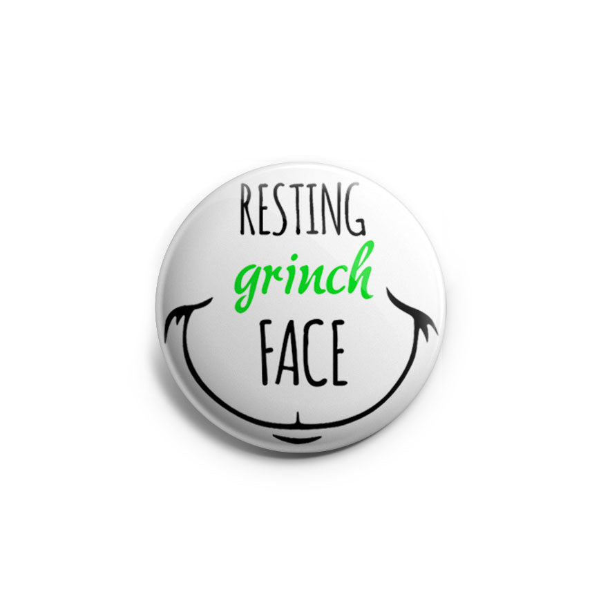 Resting Grinch Face Topper - Vault - Classic Shine - Topperswap
