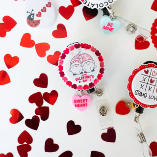 Watercolor Hearts Swapfinity Swapper Frame