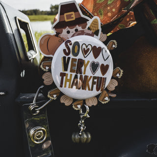 Dark Green Fall Pumpkin Charm Reel Add-on