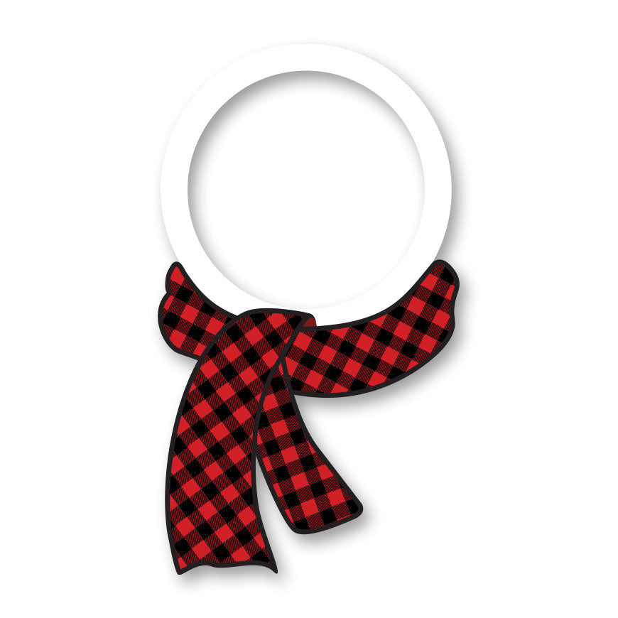 Buffalo Plaid Scarf Swapfinity Swapper Frame -  - Topperswap