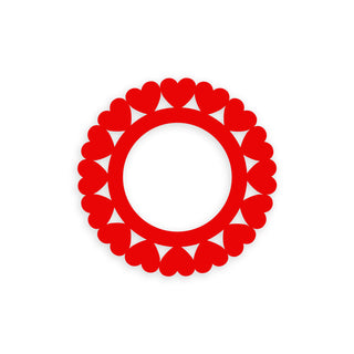 Tiny Red Hearts Swapfinity Swapper Frame