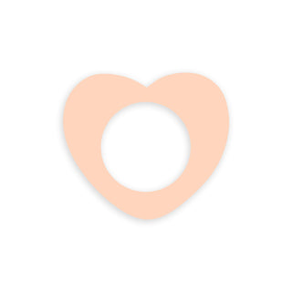 Pastel Pink Heart Swapfinity Swapper Frame