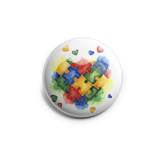 Autism Heart Topper