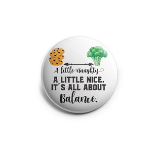 All About Balance Topper