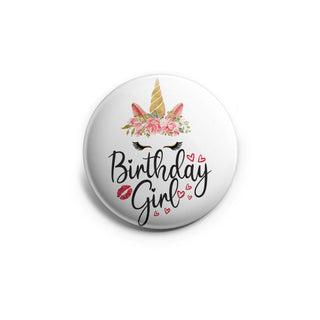 Birthday Girl Unicorn Topper