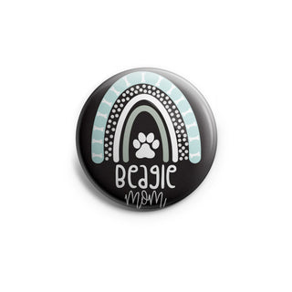 Beagle Mom Rainbow Topper