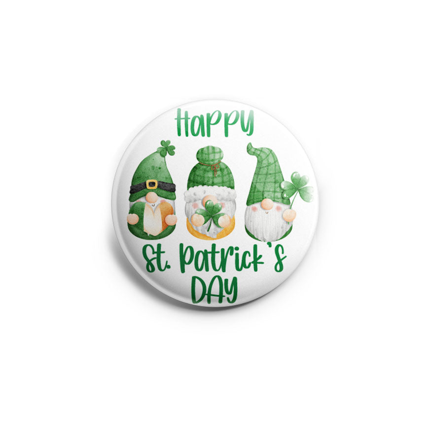 Happy St. Patrick's Day Gnomes Topper - Classic Shine - Topperswap